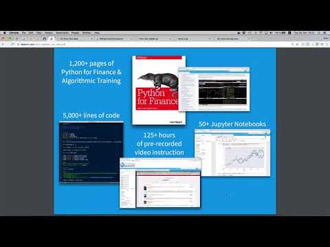 Learn to Algo Trade with Python - Part 1 of 3, Forex Algorithmic Trading Python