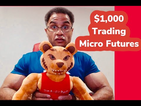 Live Trade! How To Make $1,000 A Day Trading Micro E-mini Futures, Scalper Micro Trading EN