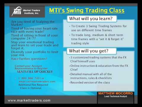 Market Traders Swing Trading Forex Course, Forex Swing Trading Course