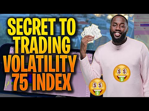 SECRET to trading Volatility 75 index - How to Trade Vix 75 Index strategy, Forex Algorithmic Trading Vix