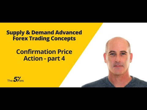 Supply & Demand Advanced Forex Trading Concepts  – Confirmation Price Action. part 4