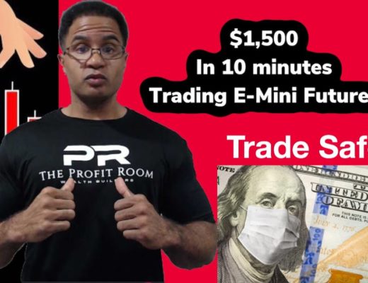 +$1,500 Live! Day Trading – E-mini Nasdaq Futures – Position Sizing For Profits Using Chart Patterns