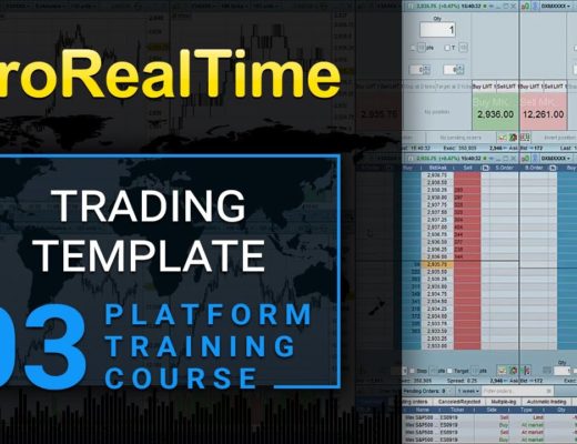 3. Trading template with order book, scalping tool