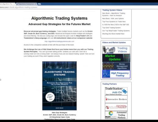 Algorithmic Trading Systems Book Release on Amazon
