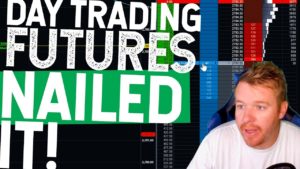 DAY TRADING FUTURES LIVE! $650 NAILING THIS TRADE!