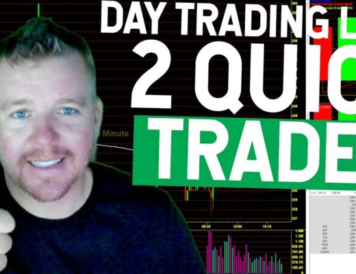 DAY TRADING LIVE! $300 GREEN STOCK MARKET RED!