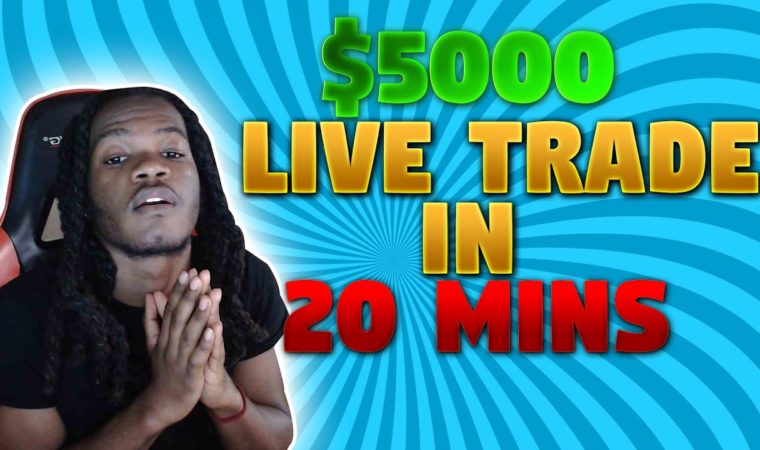 FOREX $5000 IN 20 MINUTES | $1000 ACCOUNT FLIP! | Insane Forex Scalping Strategy