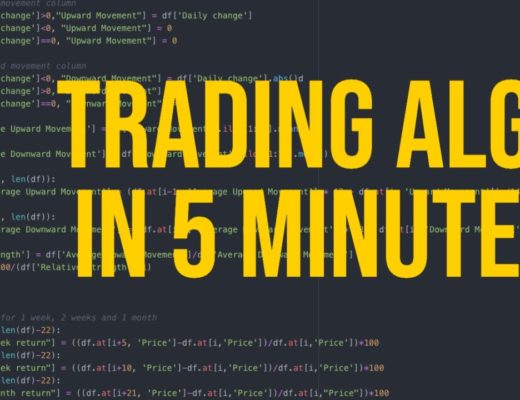 How to Build a Profitable Python Trading Algorithm in 5 Minutes