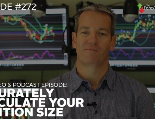 How to easily calculate the correct position size with Forex Coach Andrew Mitchem