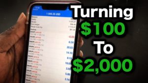 HOW TO GROW $100 TO $2,000 IN 3 DAYS TRADING FOREX IN 2020!