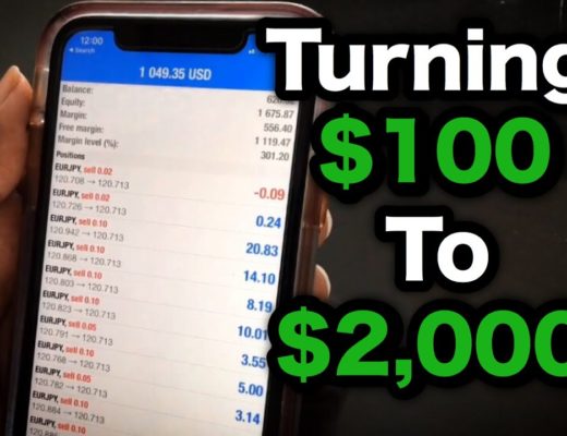 HOW TO GROW $100 TO $2,000 IN 3 DAYS TRADING FOREX IN 2020!