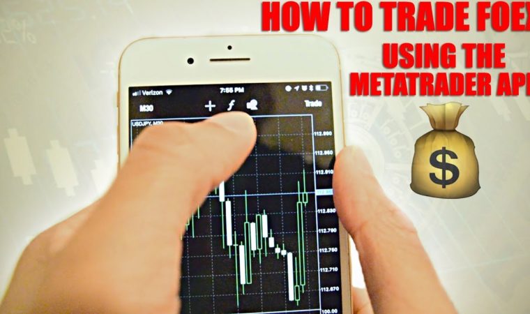 How to Trade Forex Using MetaTrader 4. Make Money From Your Phone! MT4 Walkthrough.