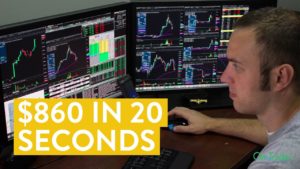 [LIVE] Day Trading | I Made $860 in 20 Seconds (Side Hustle Idea...)