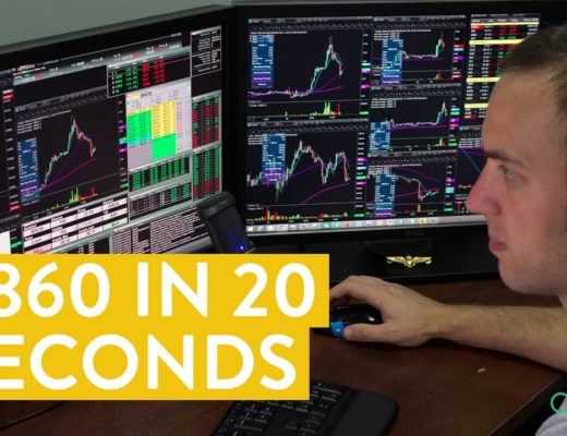 [LIVE] Day Trading | I Made $860 in 20 Seconds (Side Hustle Idea…)