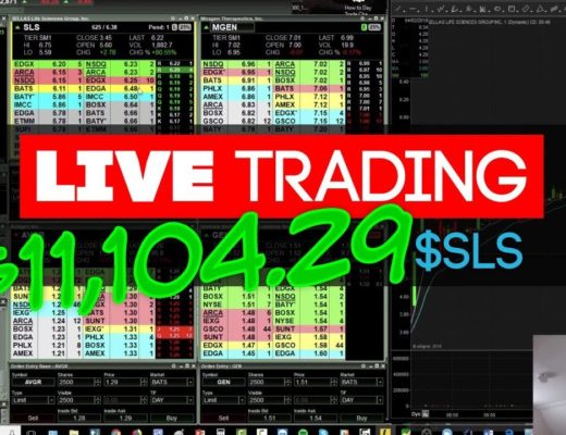 LIVE Trading +$11,104.29 on $SLS