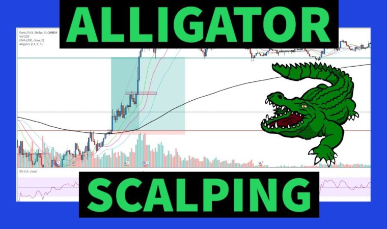 LOW RISK Alligator Scalping Strategy