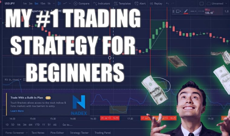 My #1 SIMPLE and PROFITABLE Forex Strategy For Beginners!  Easiest Trading Strategy For Scalping