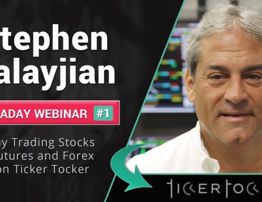 Stephen Kalayjian's Intraday Webinar #1 (Day Trading Stocks, Futures and Forex on Ticker Tocker)
