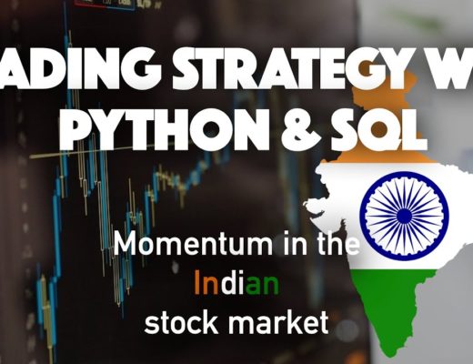Trading strategy and Backtest with Python & SQL [MOMENTUM in the INDIAN stock market]