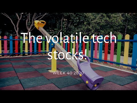 How to do momentum trading : The volatile Tech stocks! Week 40 2020